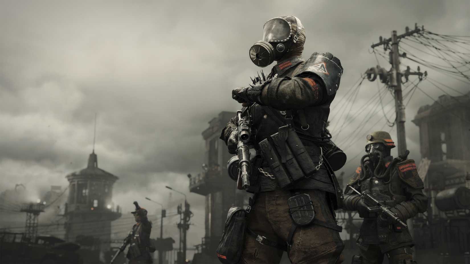 A group of Nazi soldiers in Metro 2039. 
