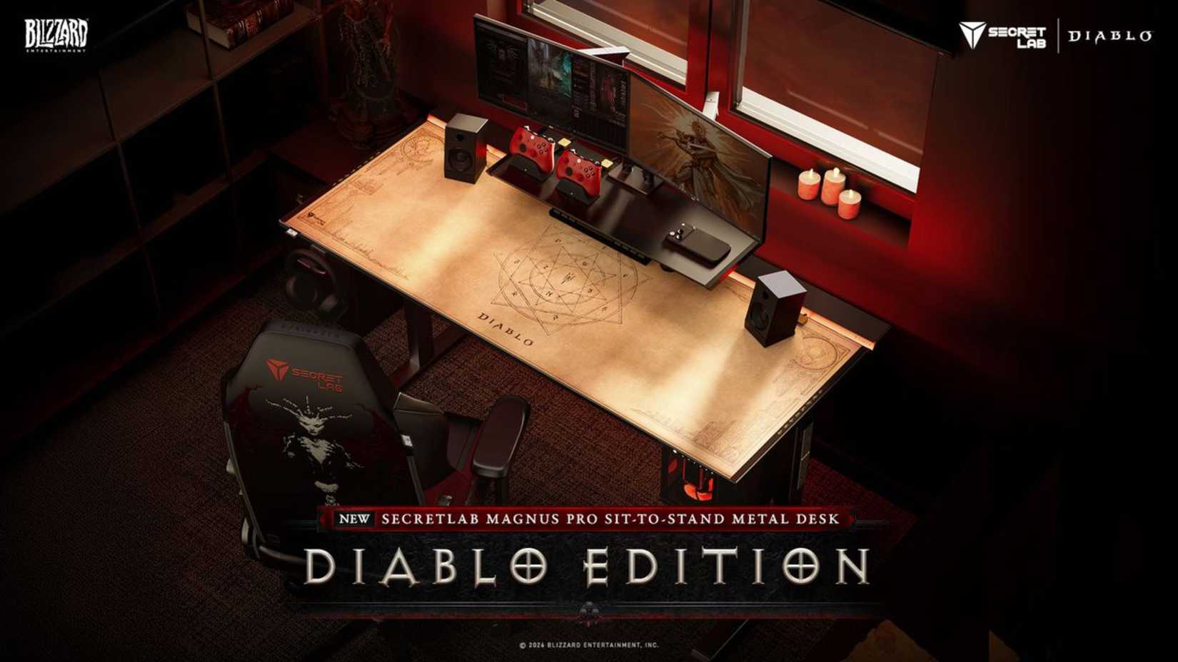 secretlab diablo edition magnus pro desktop.