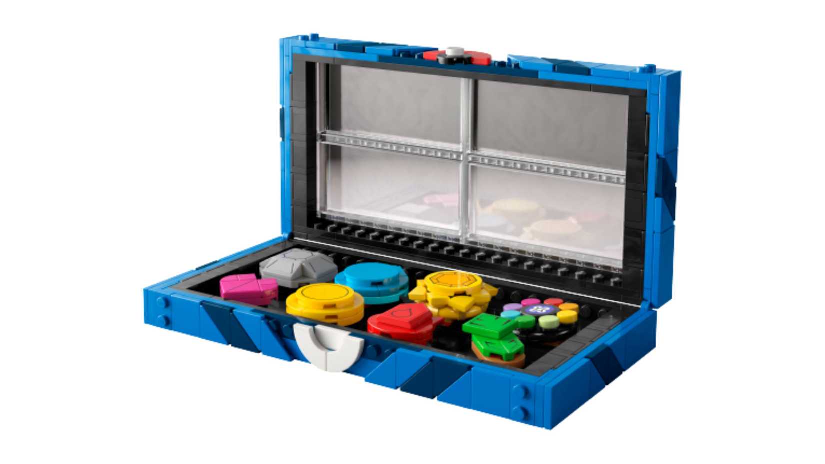 Lego pokemon kanto badge collection.