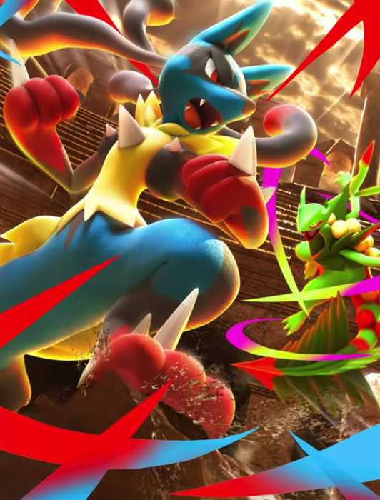 Lucario Rising Rivals Pokemon TCG Mega Evolution - Chaos Rising Full Art Crobat Card Reveal