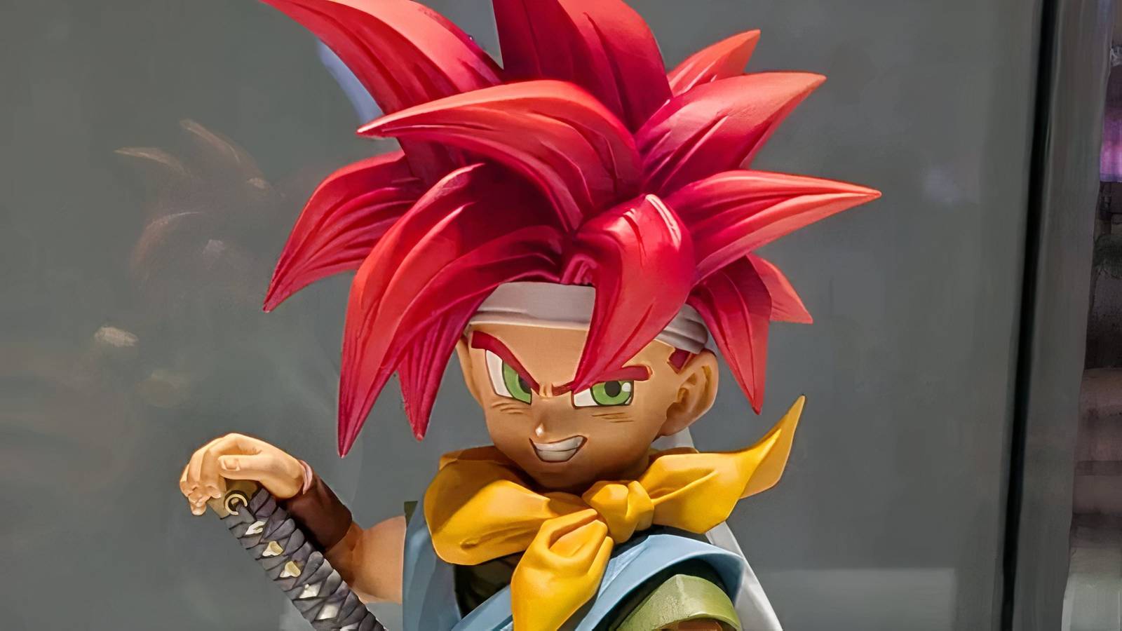 A new Crono figurine from Chrono Trigger.