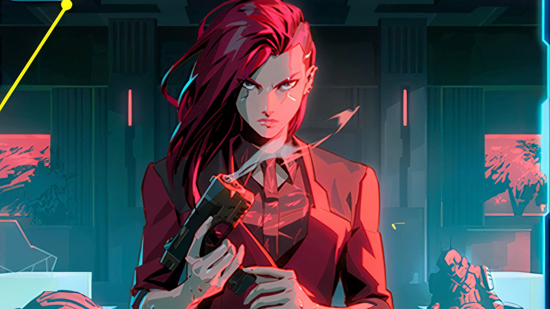 V, Exile, in the Cyberpunk TCG.