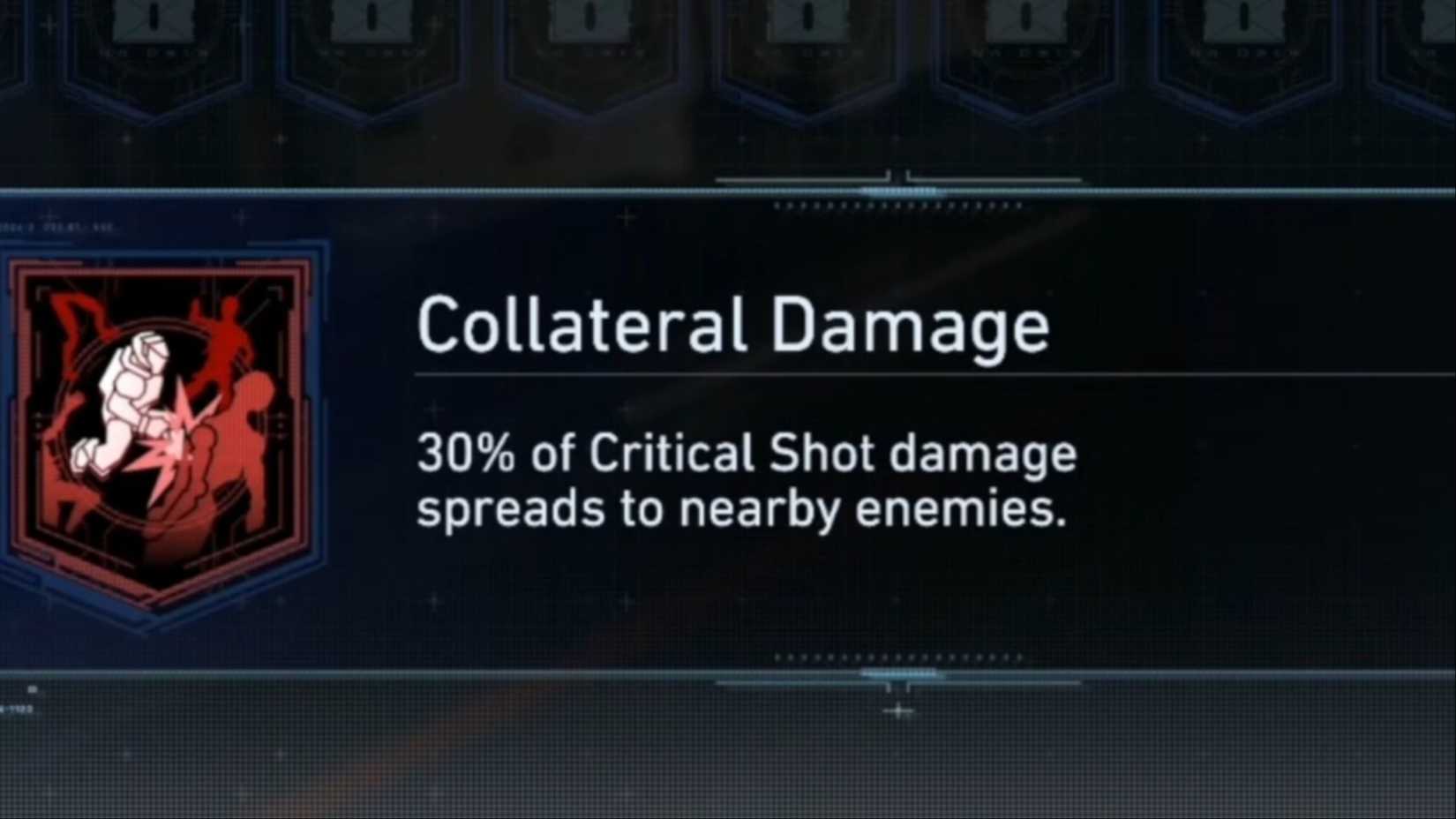 An image demonstrating the collateral damage mode for Hugh's suit in Pragmata.