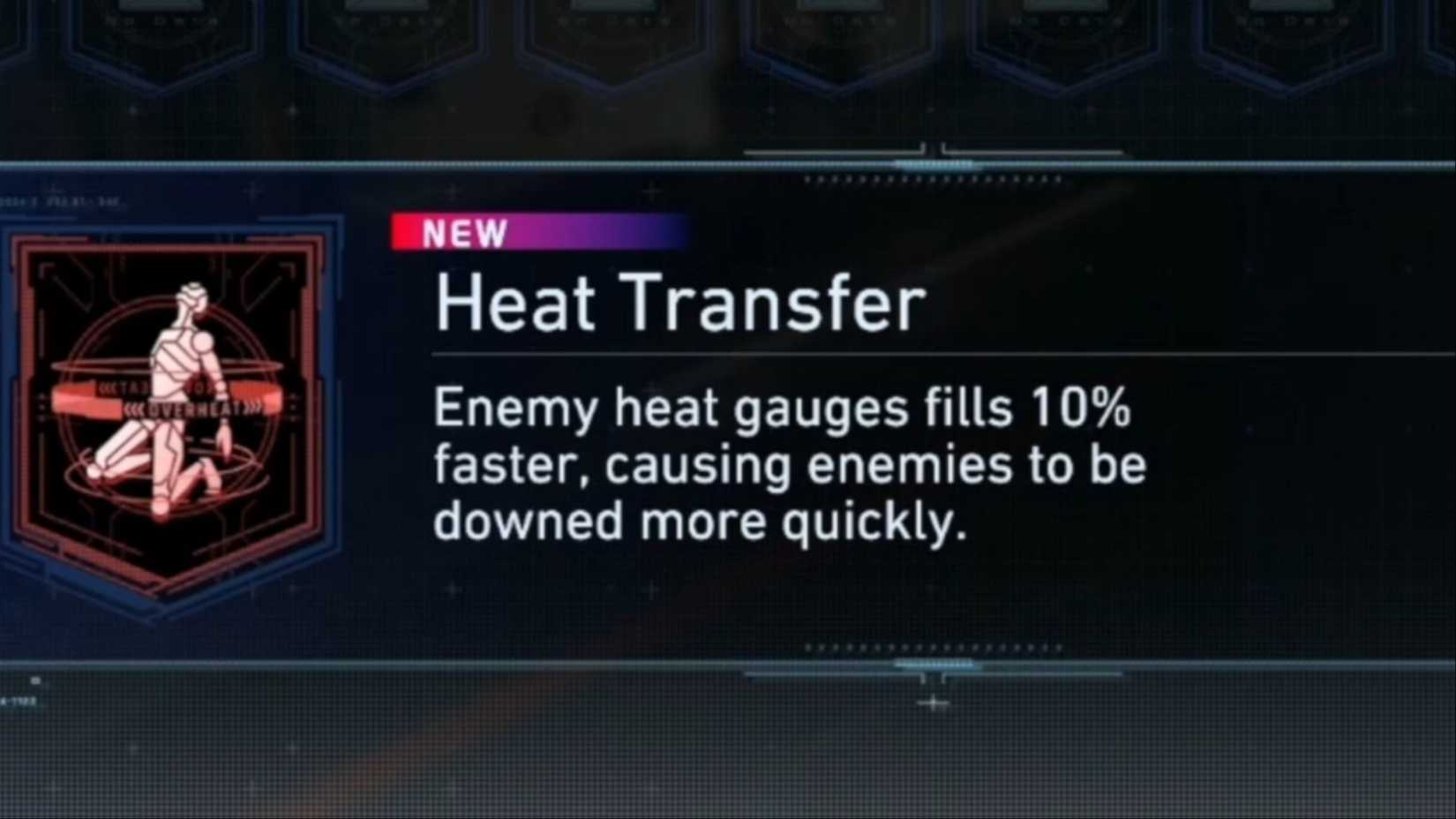 Image demonstrating heat transfer mode for Hugh's suit in Pragmata.