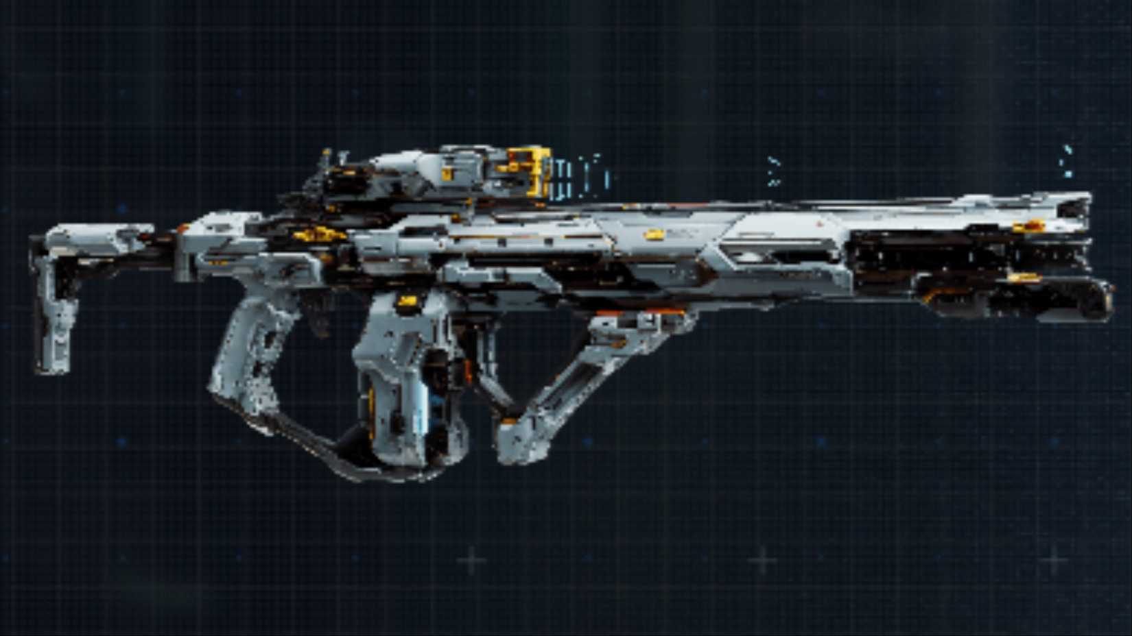 A view of the Pulse Carbine primary unit in the Pragmat.