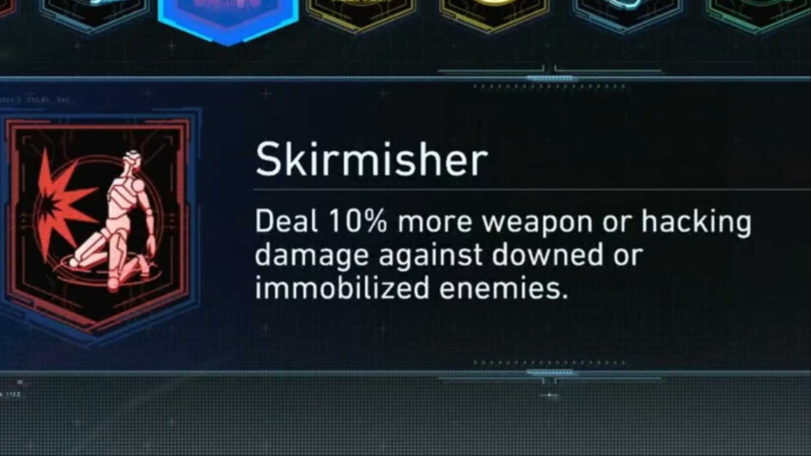 Image demonstrating Skrmisher Mod for Hugh's suit in Pragmata.