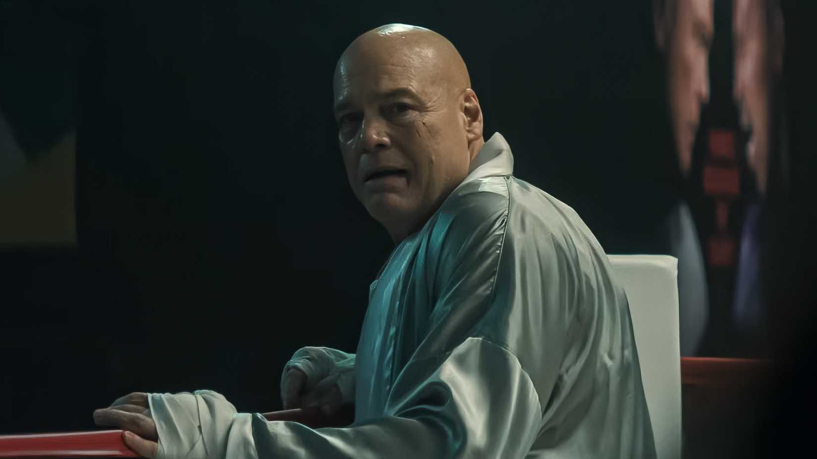 Wilson Fisk in the boxing ring in Daredevil Born Again.