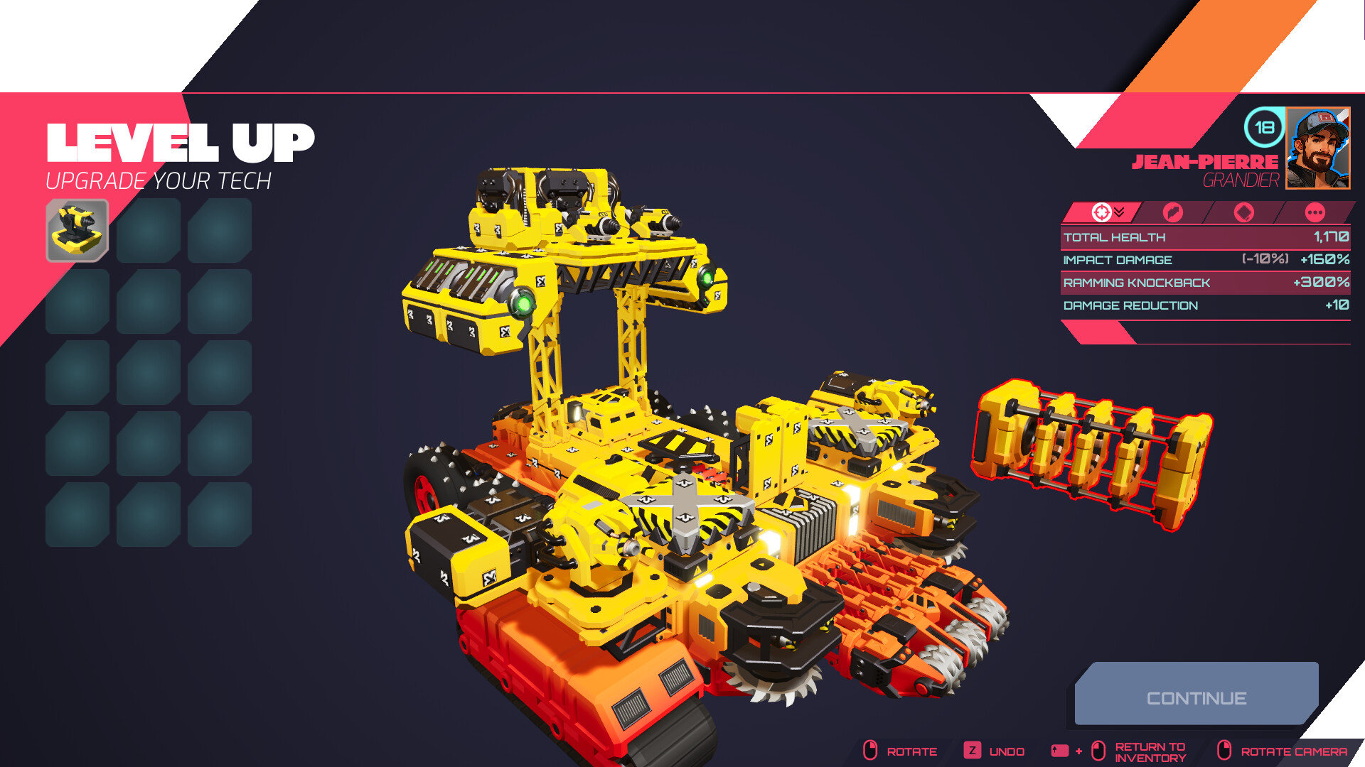 Imagem de jogabilidade de TerraTech Legion