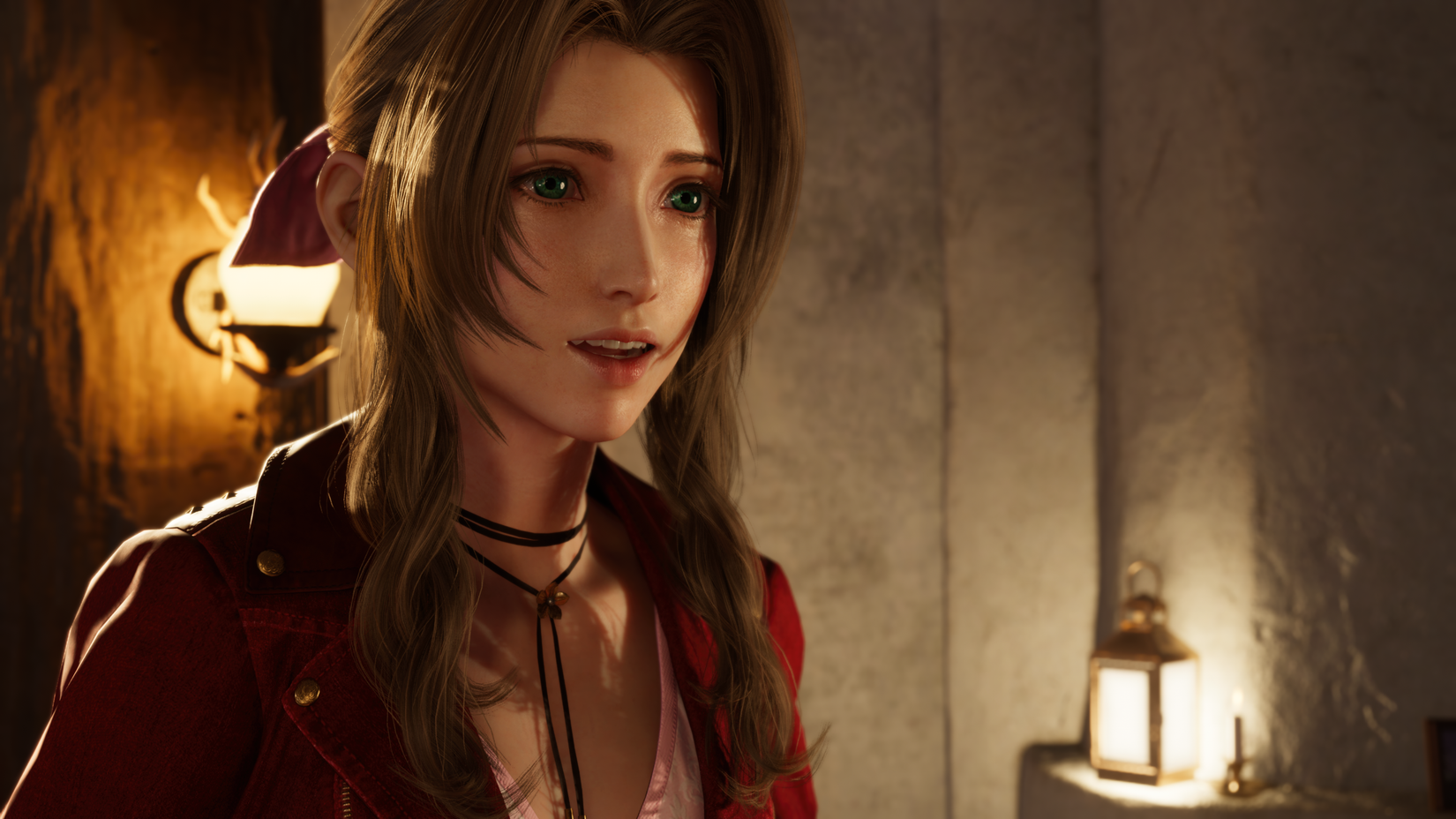 Aerith in Final Fantasy 7 Rebirth. 