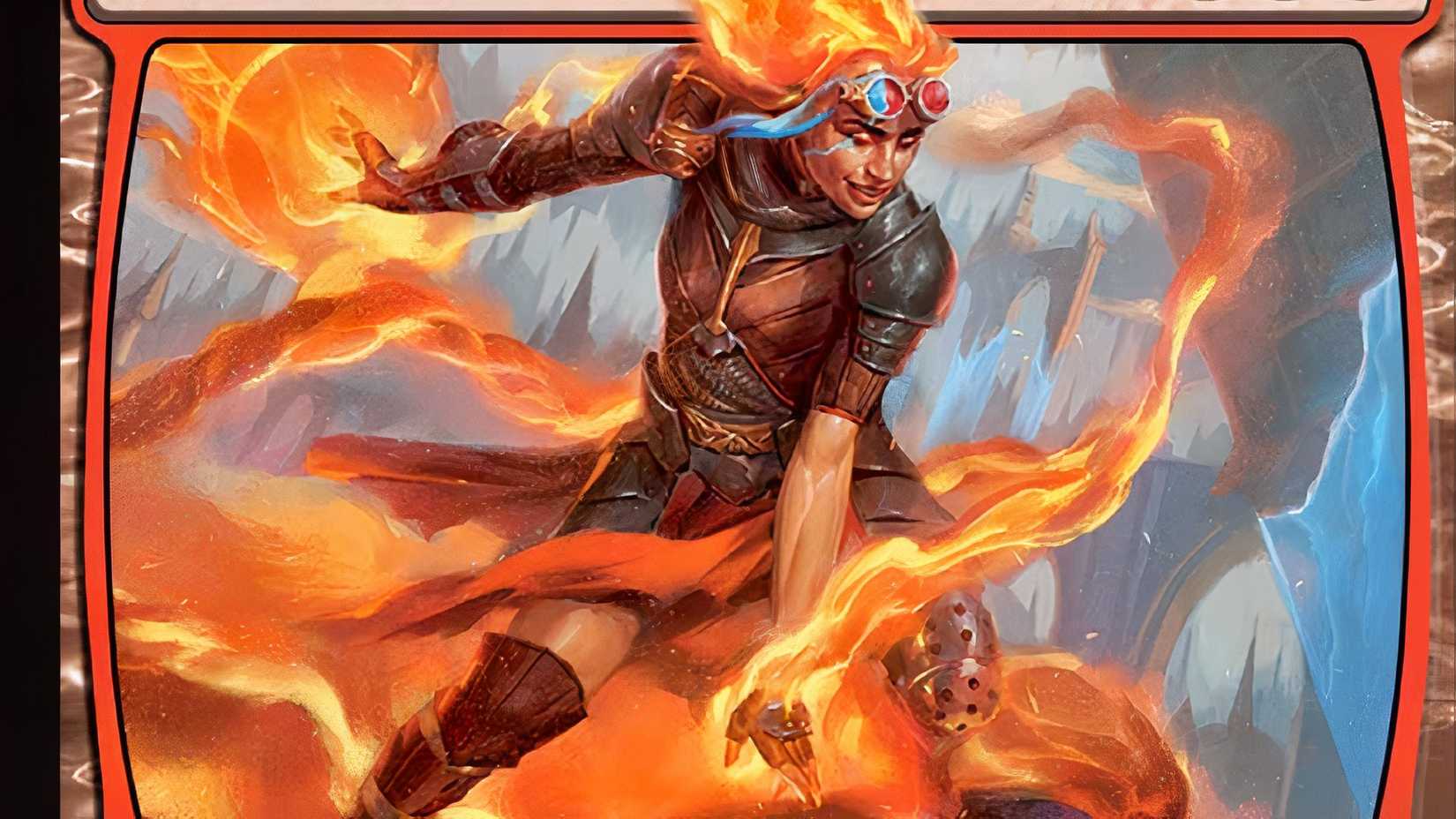 Chandra, Torch of Defense MTG Reality Fracture Artwork.