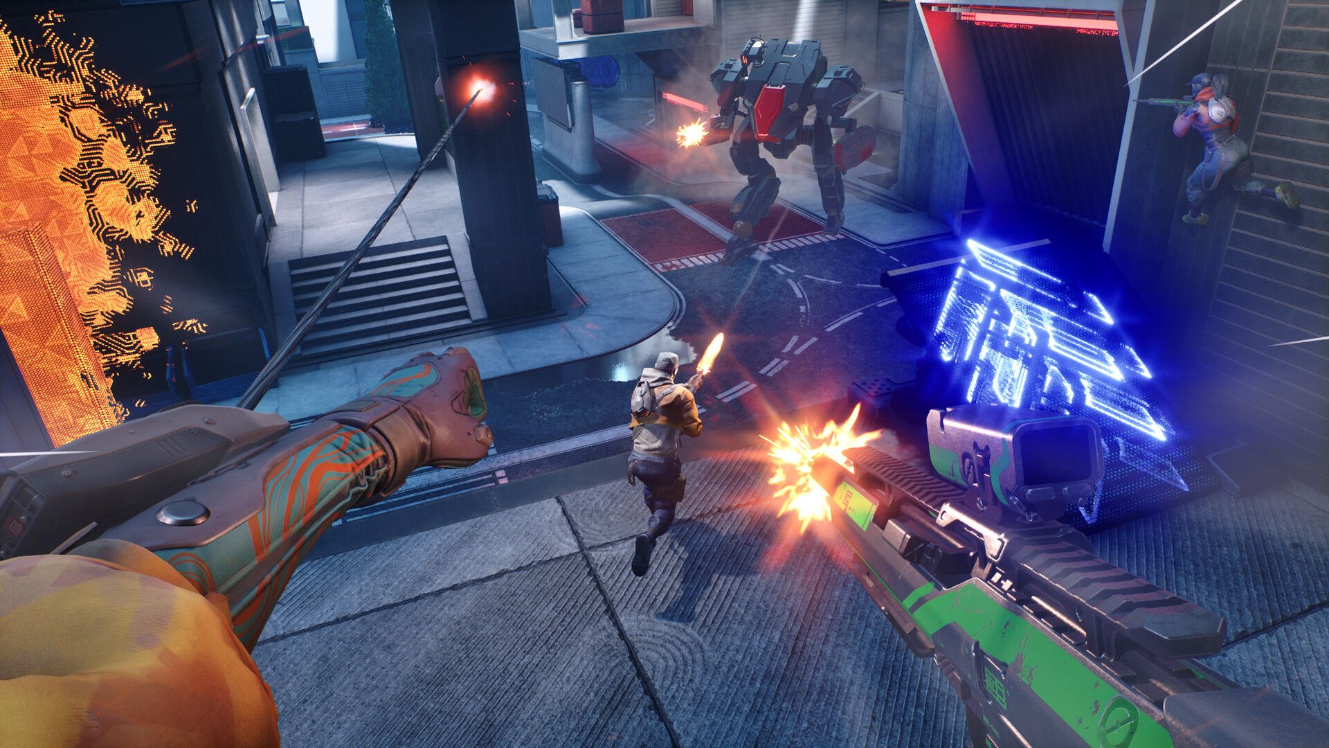 Arte conceitual de Empulse, novo shooter da 1047 Games.