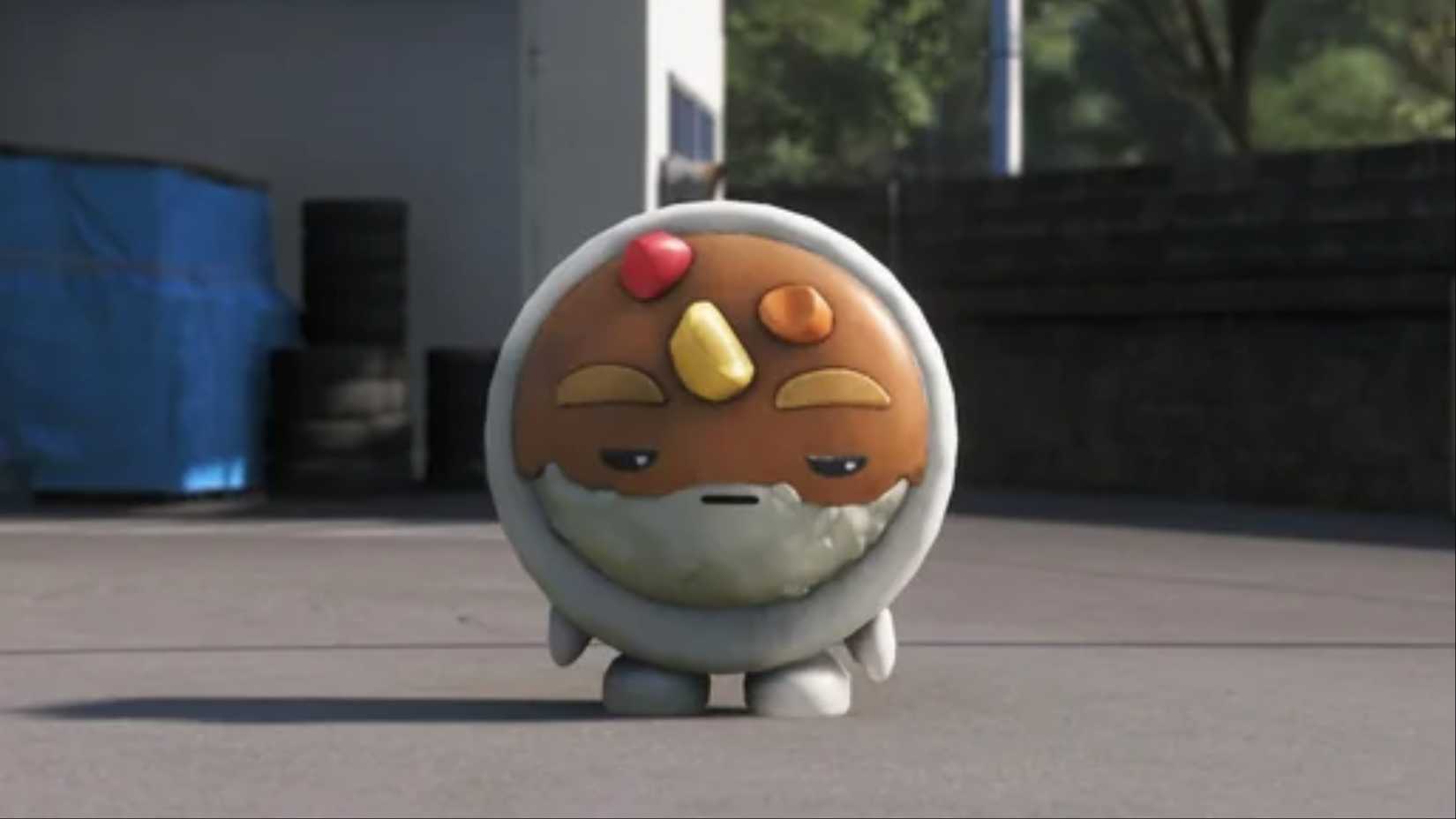 A closer look at the Curry Rice Mascot in Forza Horizon 6.
