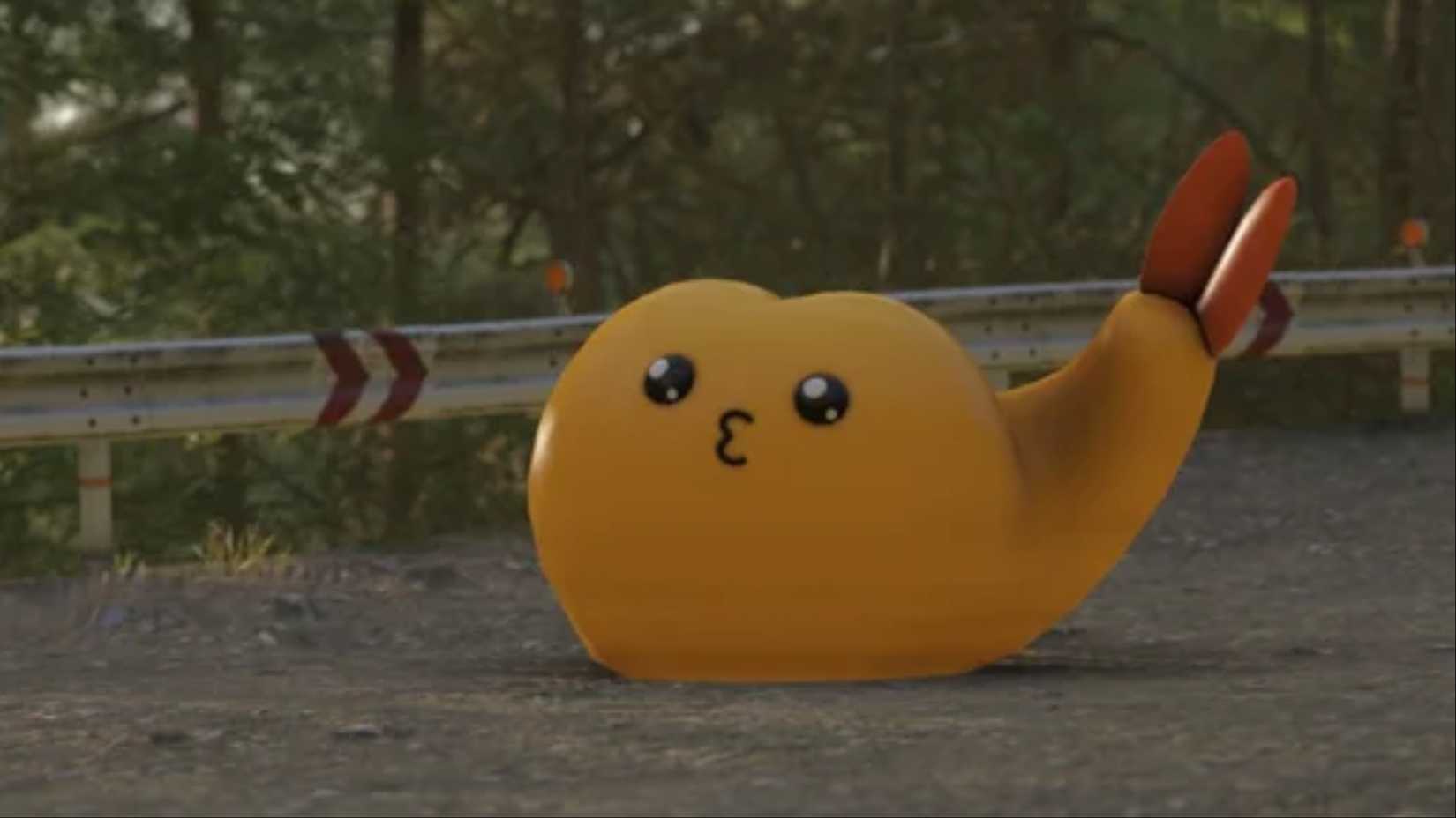 A closer look at the Tempura Mascot in Forza Horizon 6.