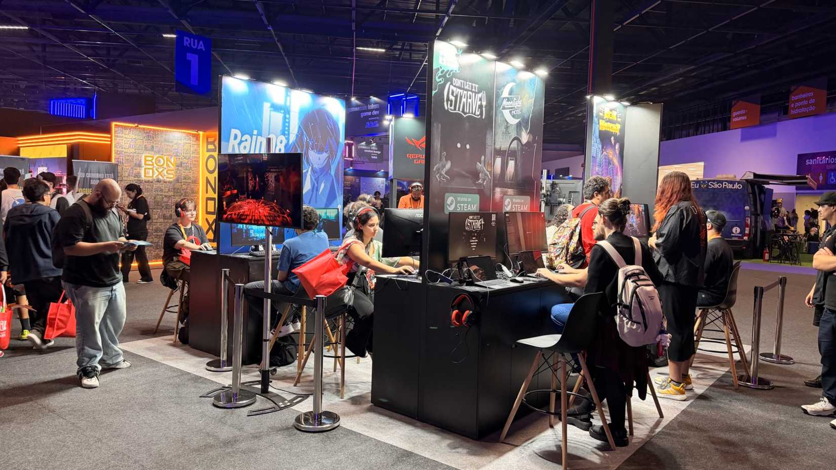Gamescom LATAM Ukiyo Booth