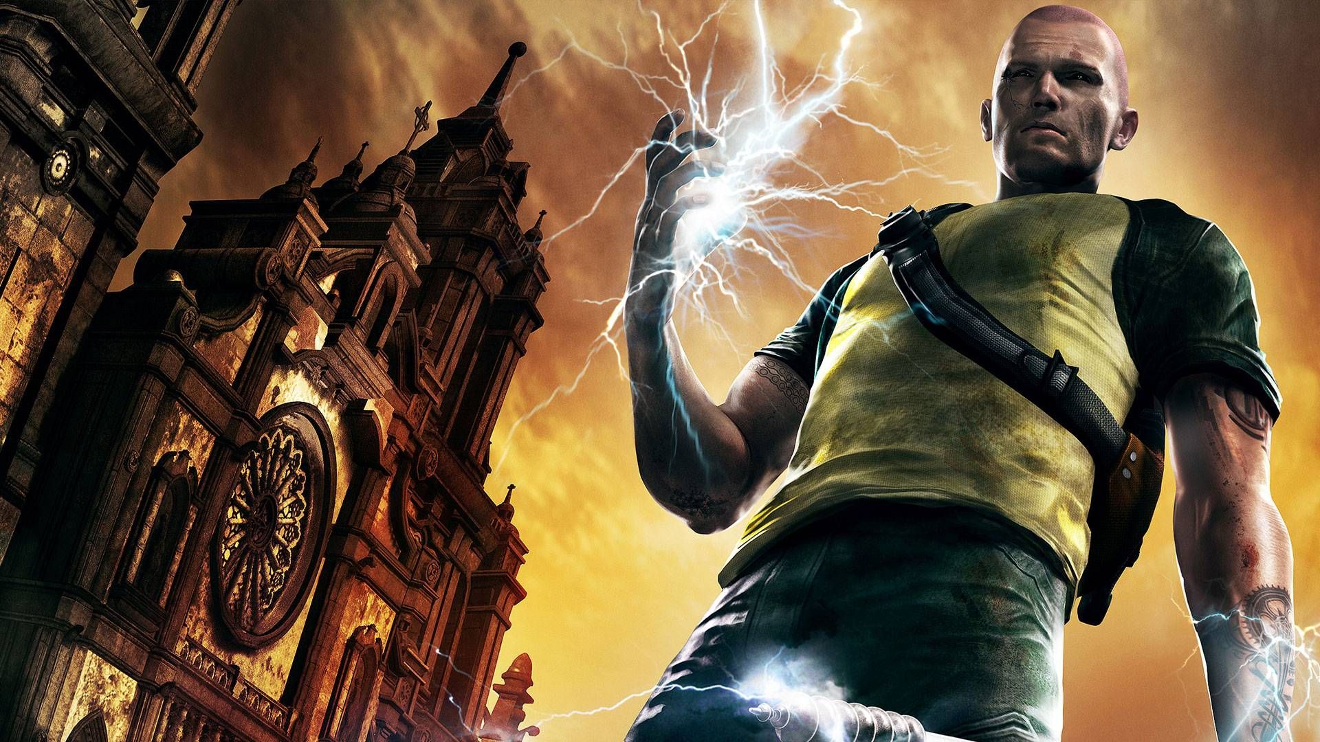 Infamous 2 Player Discovers Cut Lightning Skate Power