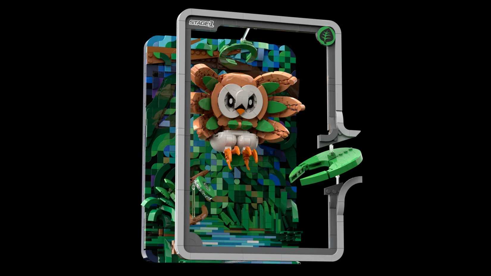 Roulette Lego Pokemon Card.