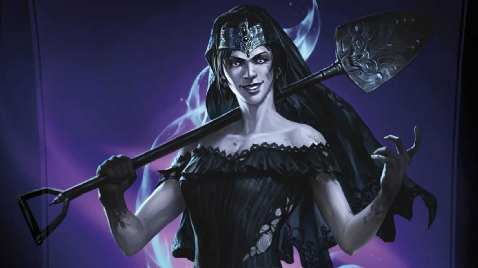 MTG Zombies Foundations Commander Deck Box Art.