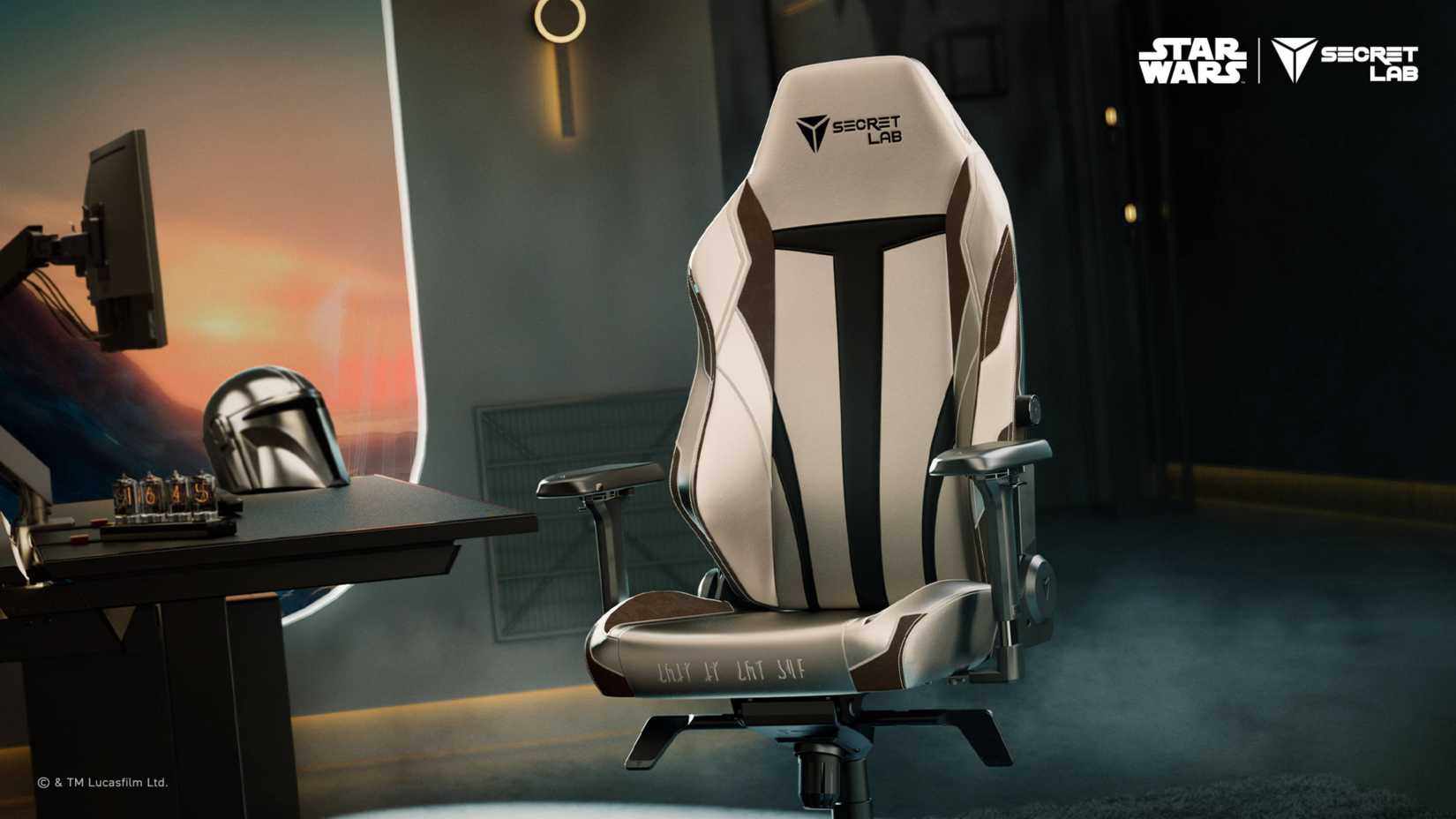 secretlab titan evo mandalorian chair.