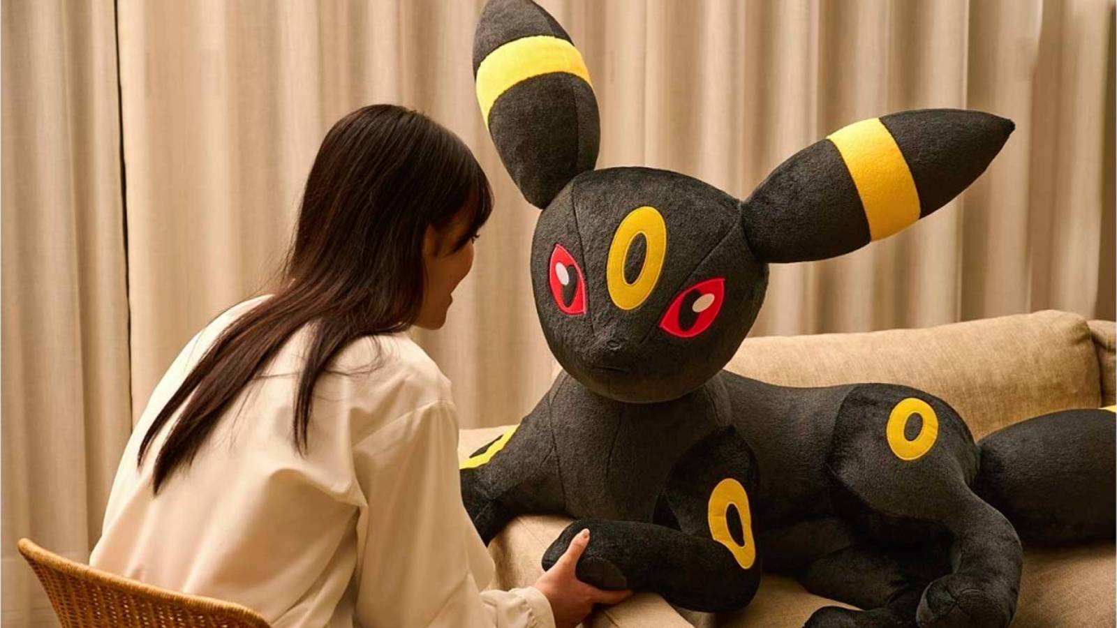 Pokemon Center Life-Size Eeveelution Plushes Return in 2026 Pokemon Center Life-Size Eeveelution Plushes Return in 2026