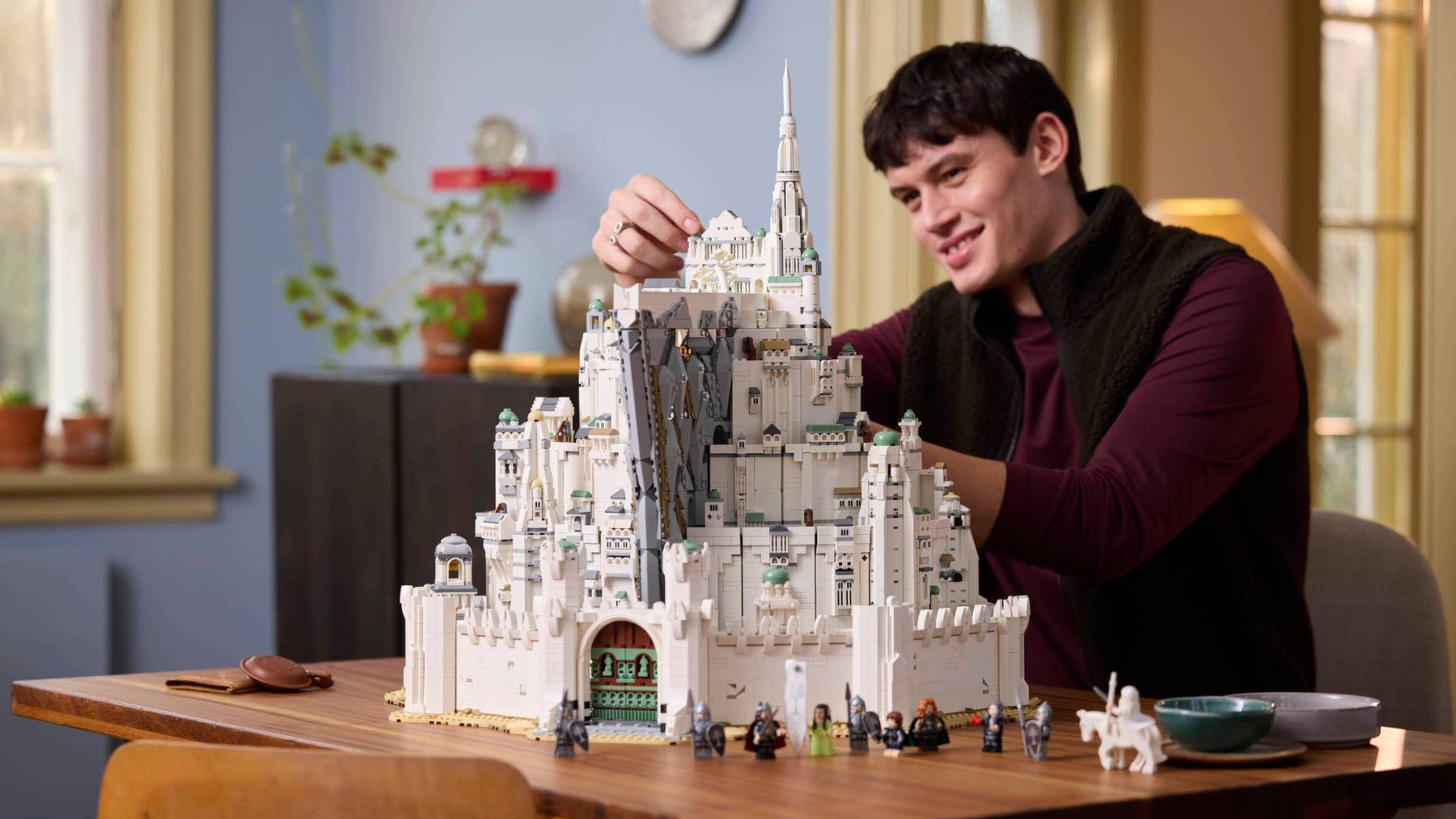 Visão geral do set LEGO Minas Tirith