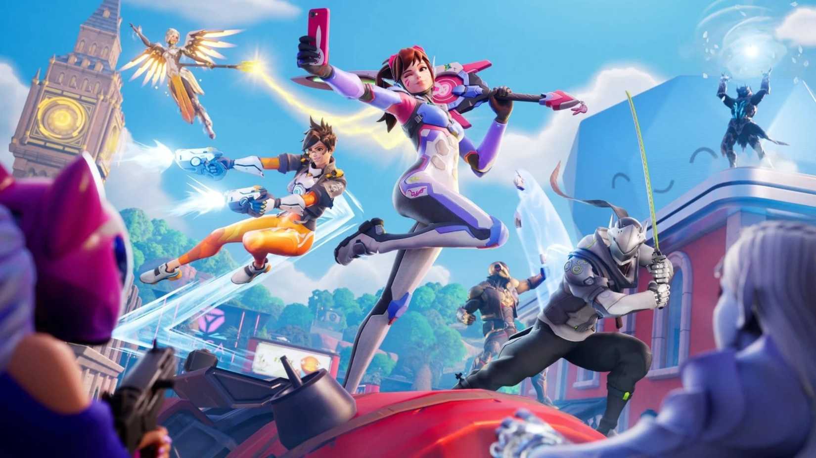 overwatch characters in fortnite.