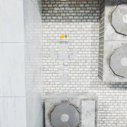 Osaka hiding spot 2: On the brick wall.