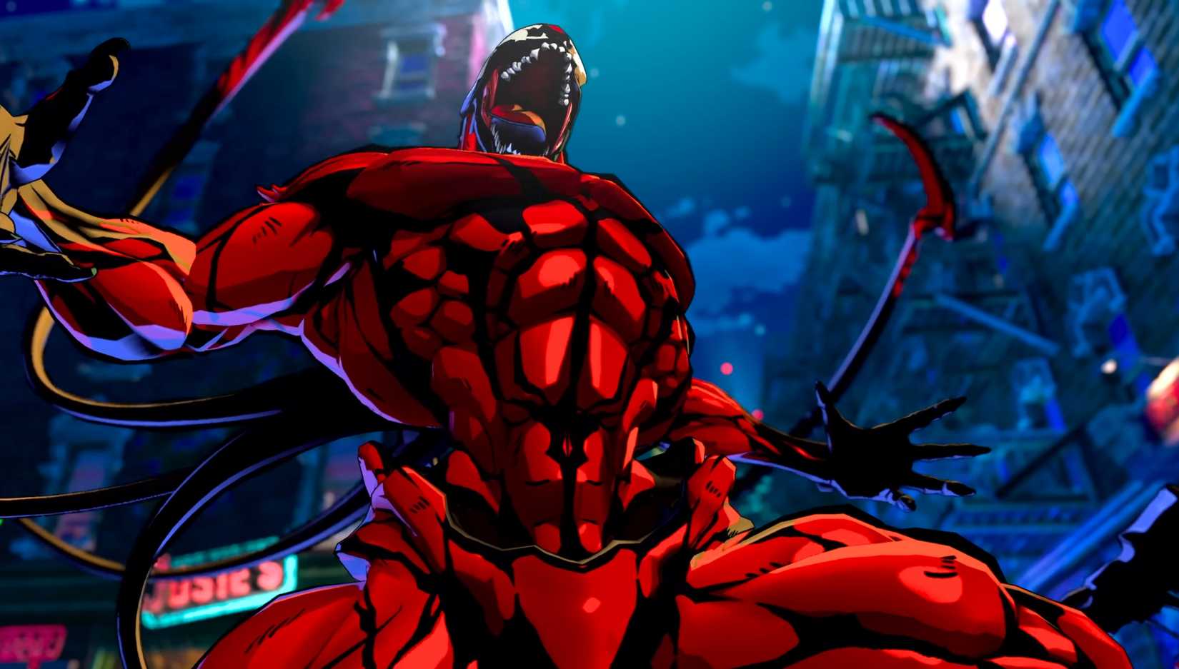 Massacre in Marvel Tokon Fighting Souls.