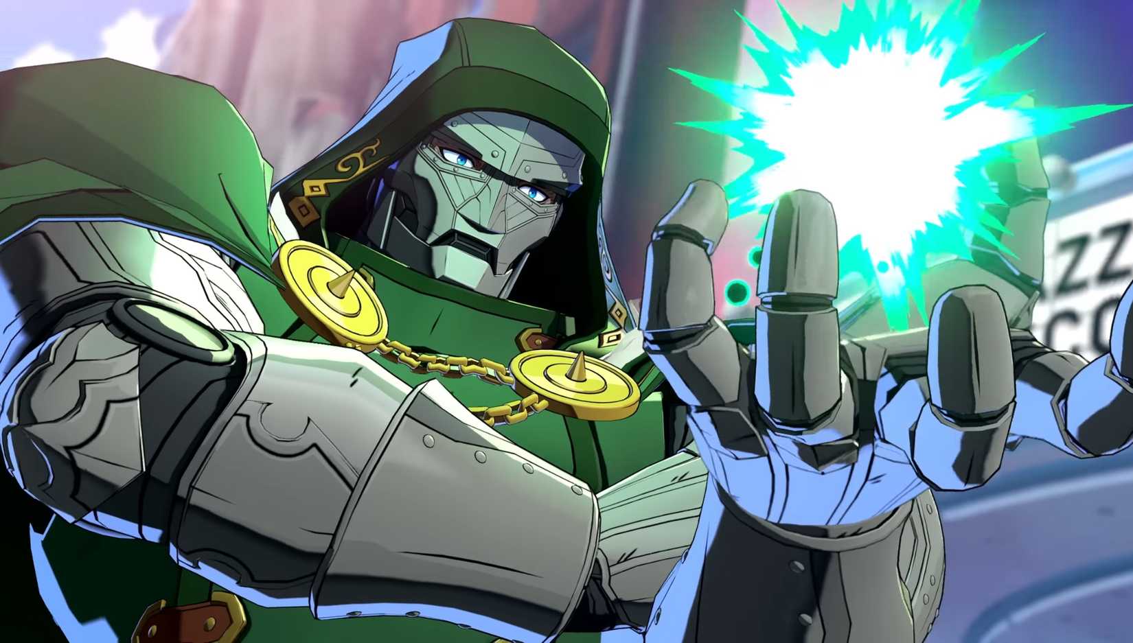 Doctor Doom from Marvel Tokon Fighting Souls.