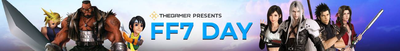 TheGamer's Final Fantasy 7 Day Banner