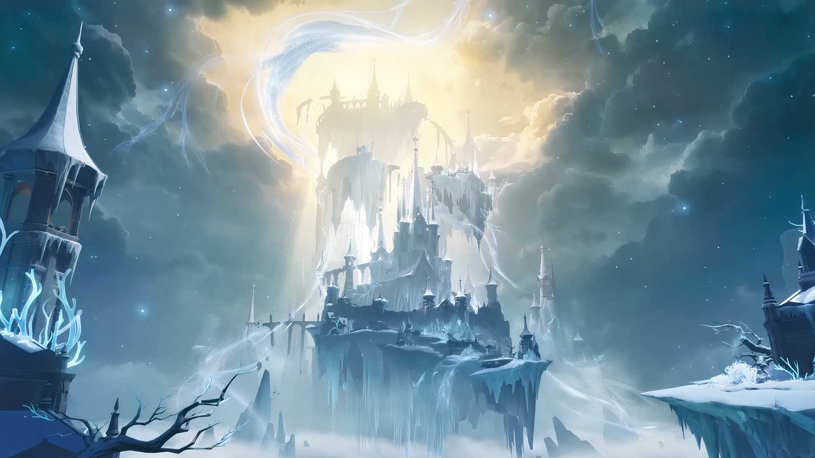 First look at Genshin effect snezhnaya area.