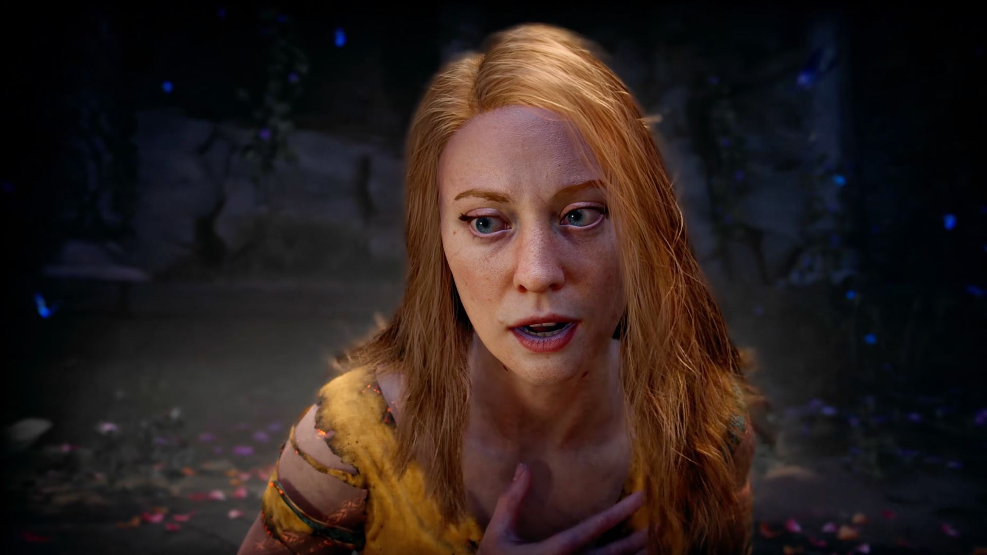 Faye wakes up in God of War: Laufey.