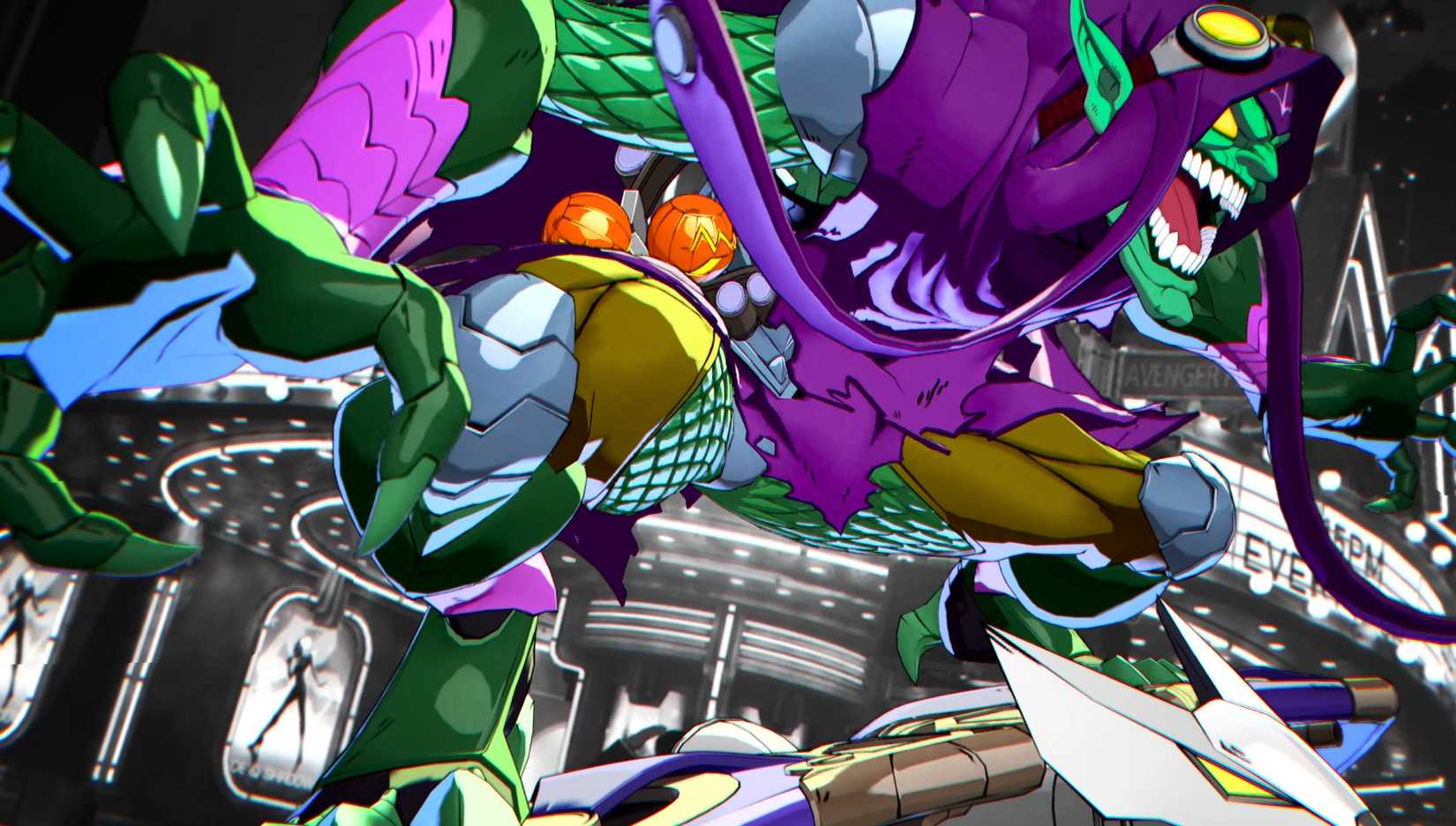 Green Goblin from Marvel Tokon Fighting Souls.
