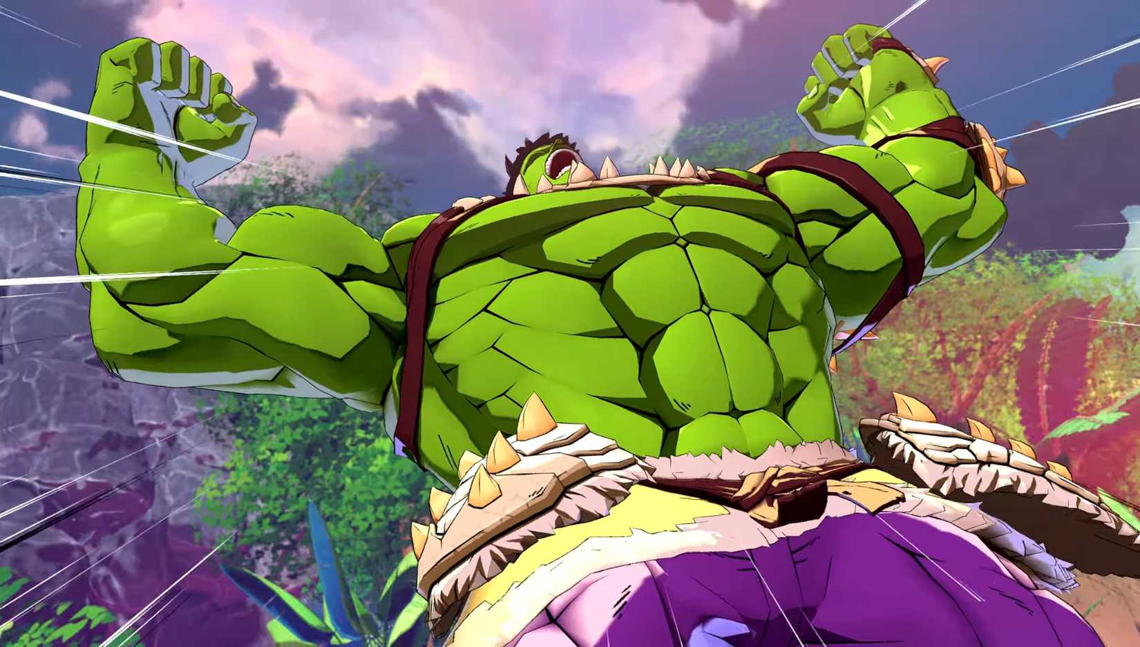 Hulk from Marvel Tokon Fighting Souls.