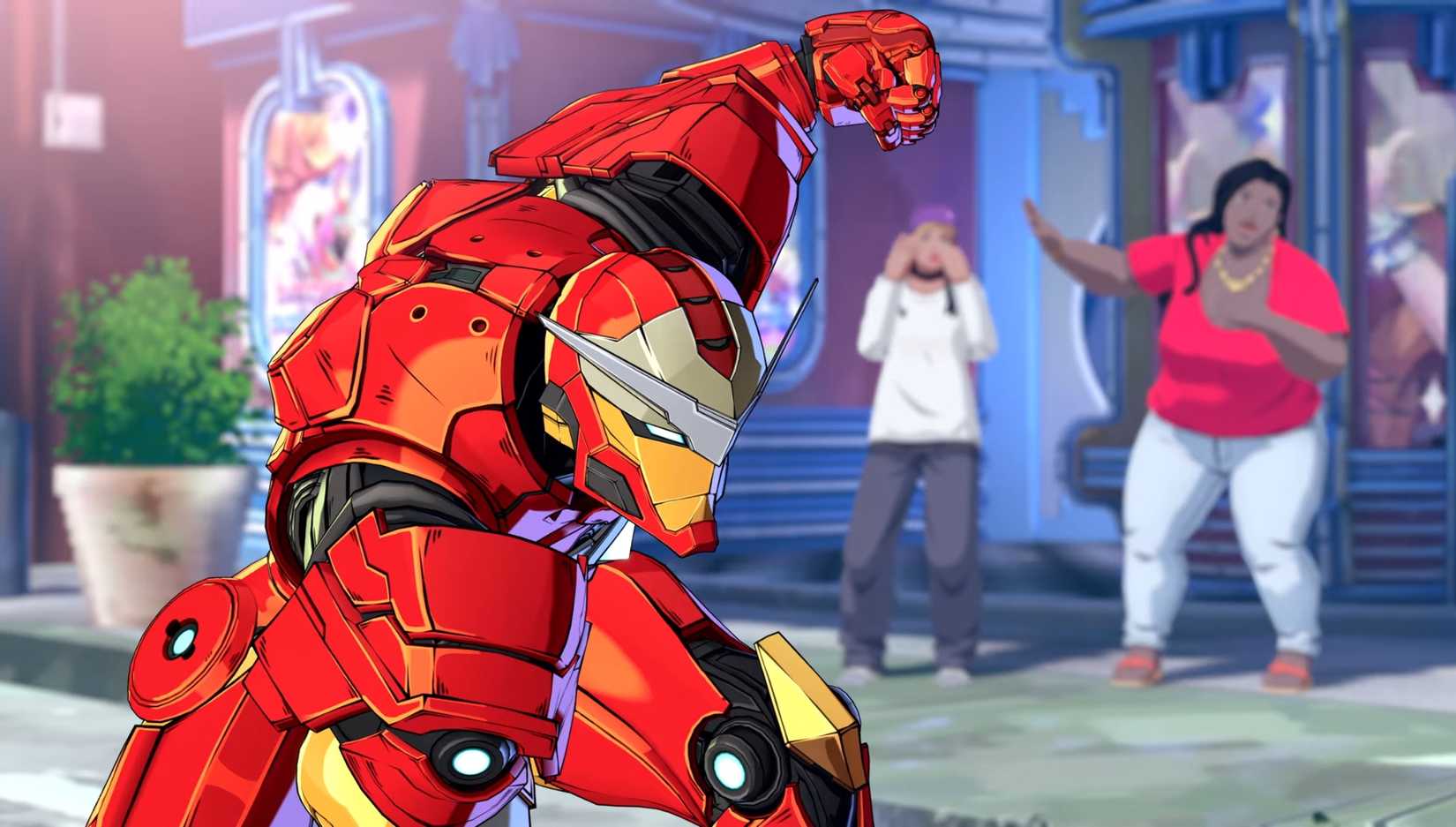 Iron Man from Marvel Token Fighting Souls.