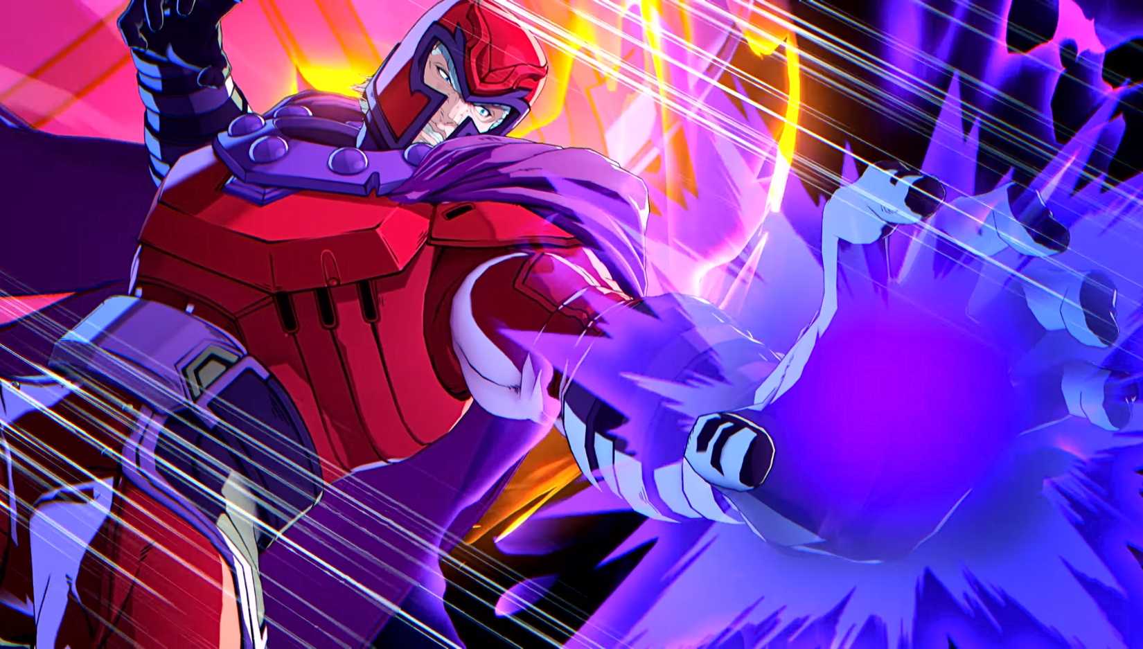 Magneto from Marvel Tokon Fighting Souls.