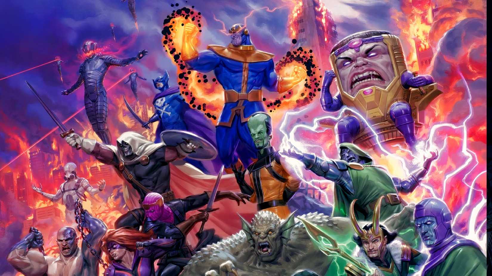 Marvel MTG Villains artwork.