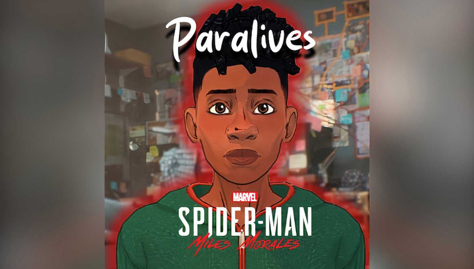 Miles Morales design in Paralives