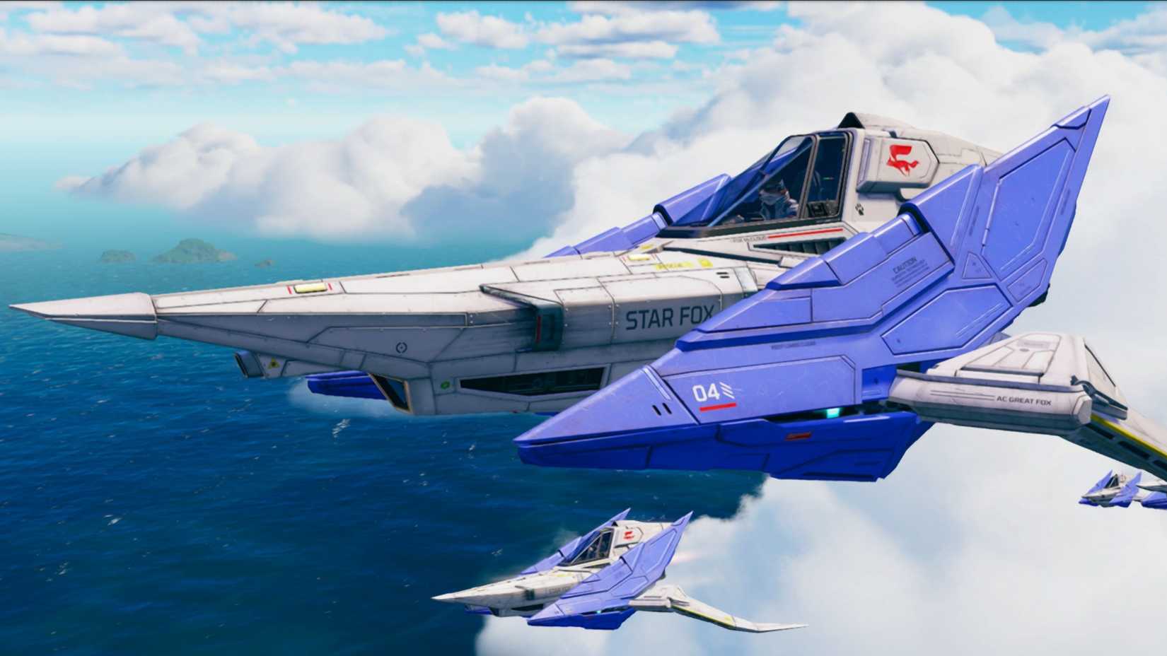 r-wing on Star Fox on Switch 2.
