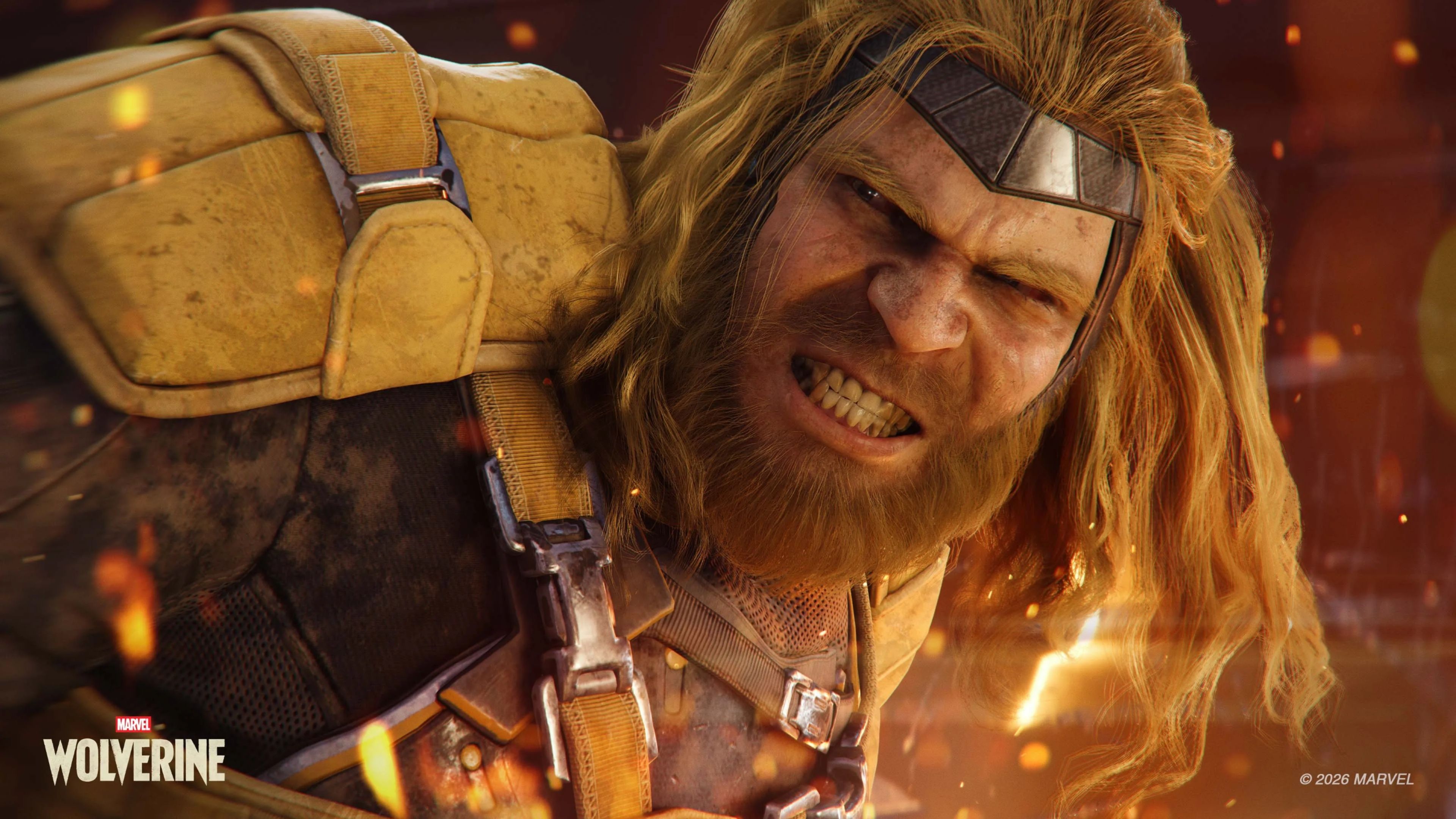 Wolverine em combate intenso no novo jogo da Insomniac