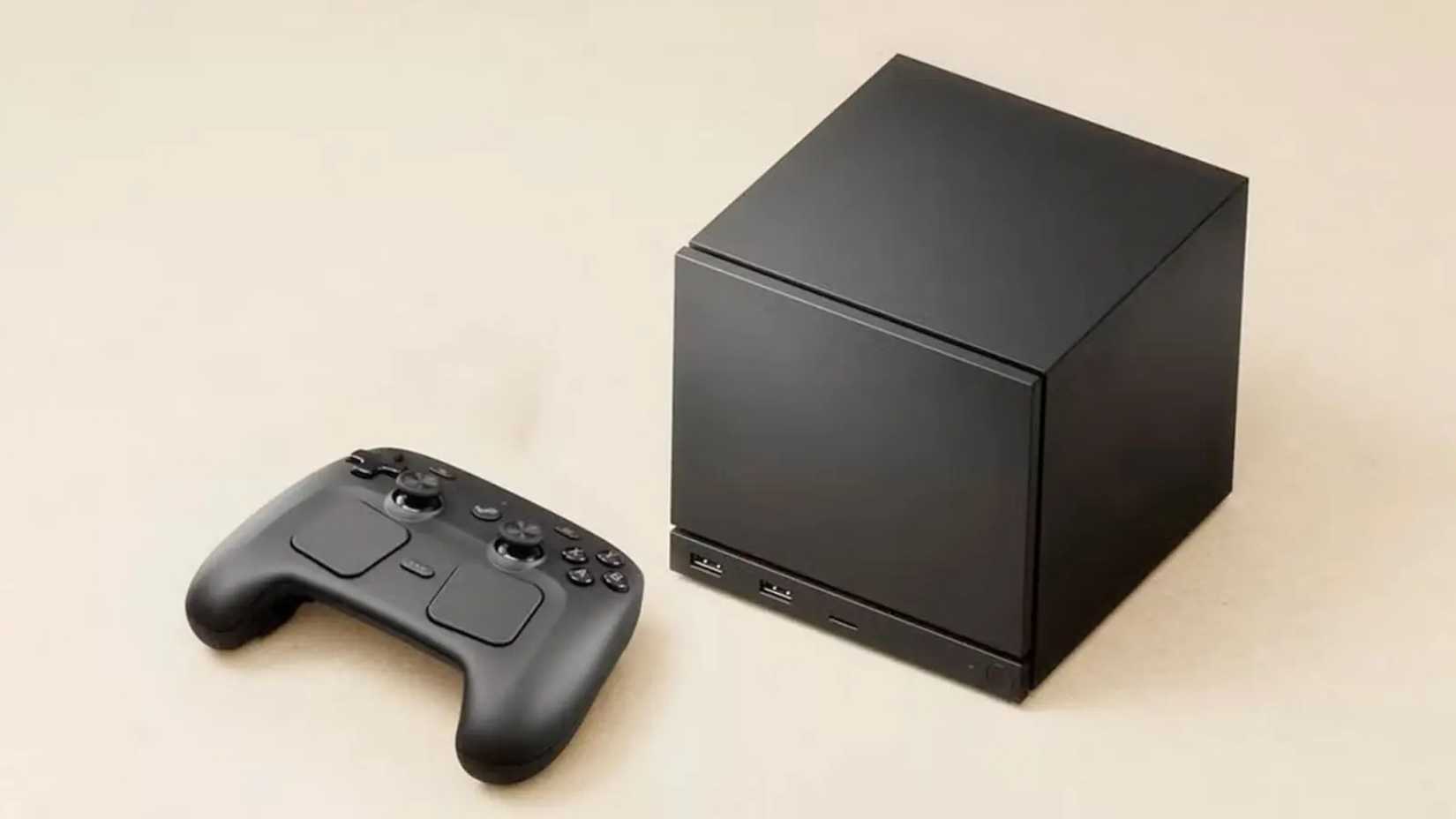 Steam machine with steam controller.