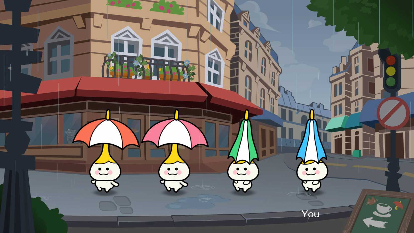 Overarching characters in Rhythm Heaven Groove.