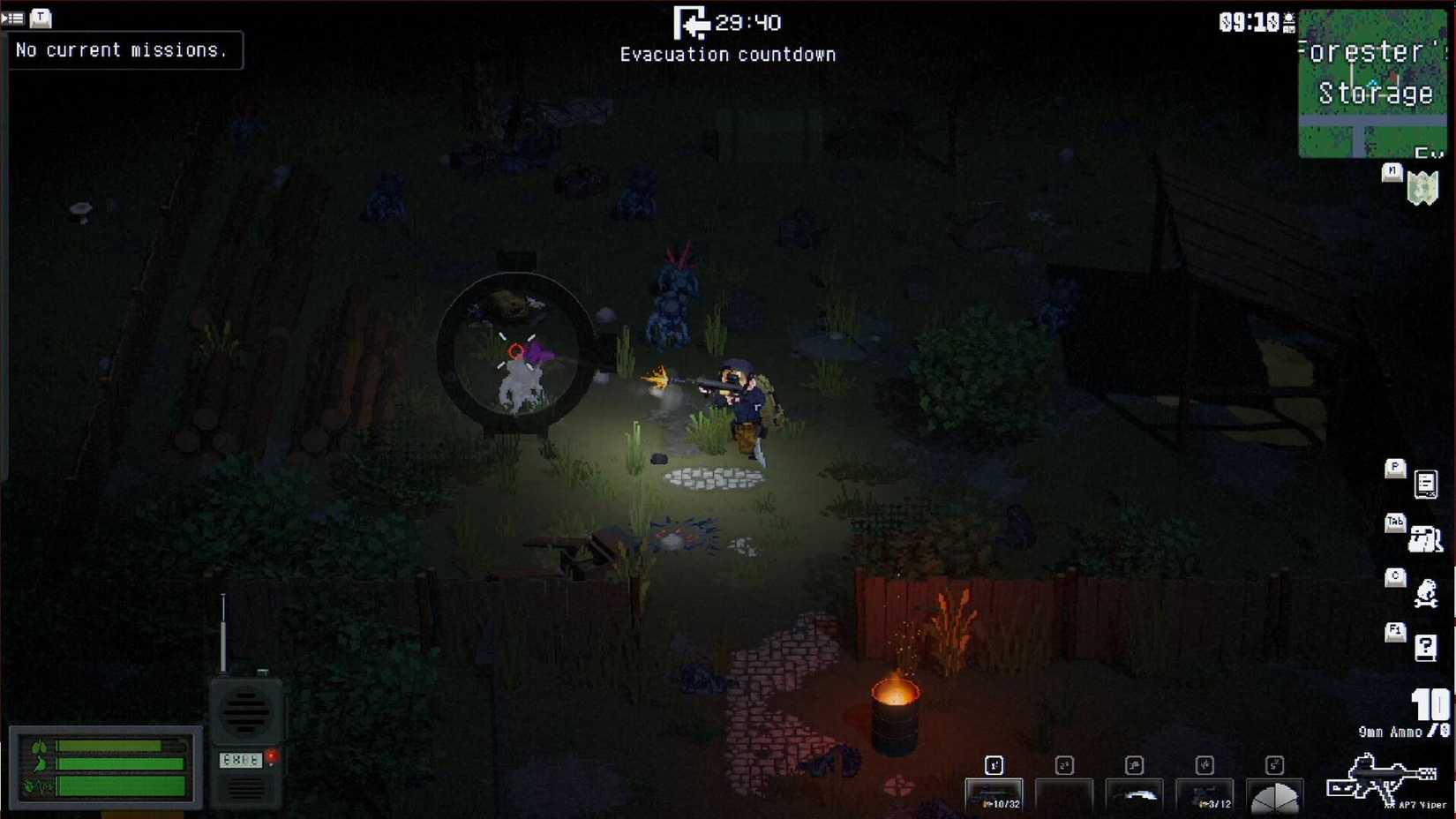 No such place, killing a mutant in the zone.