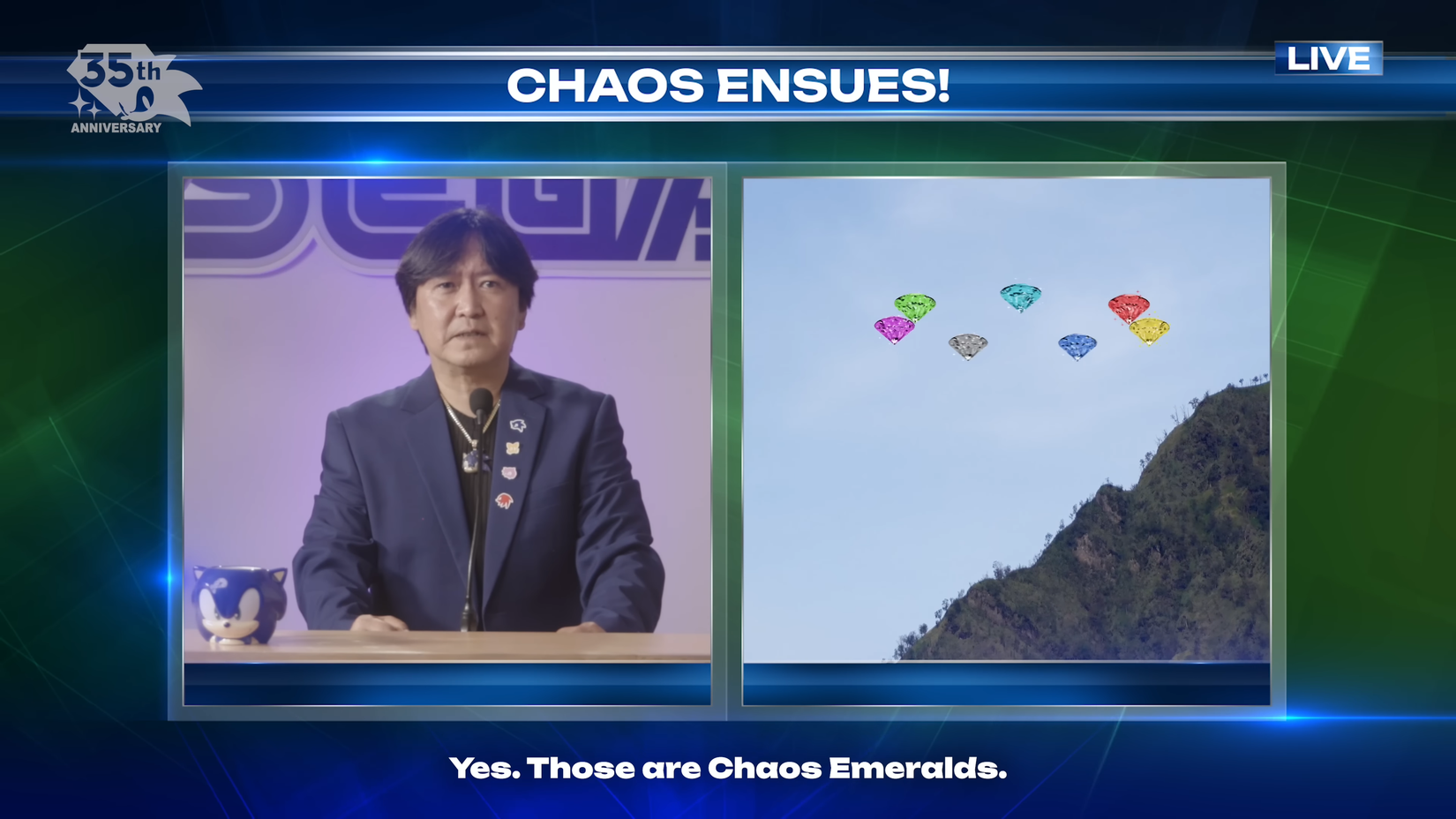 Sonic Chaos Hunts Fake News.