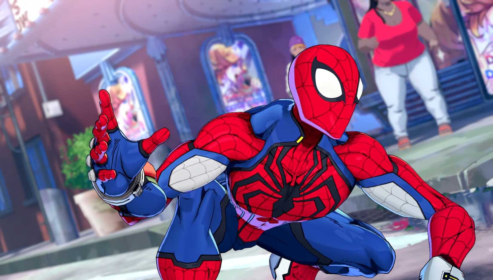 Spider-Man from Marvel Tokon Fighting Souls.