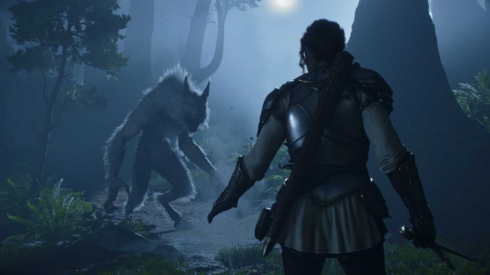 The player approaches a deadly balvarine in Fable. 