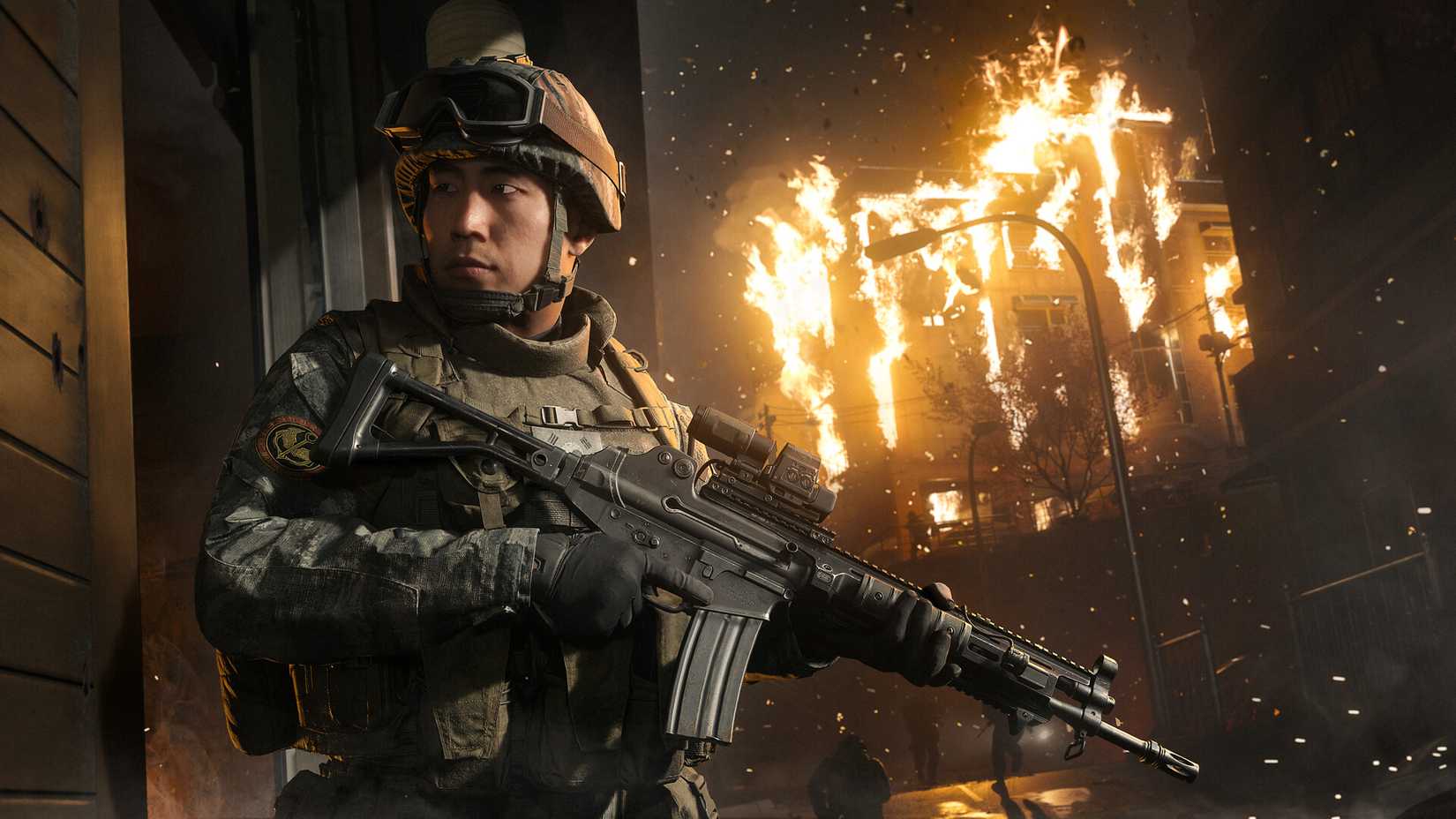 South Korean soldiers in Call of Duty: Modern Warfare 4. 