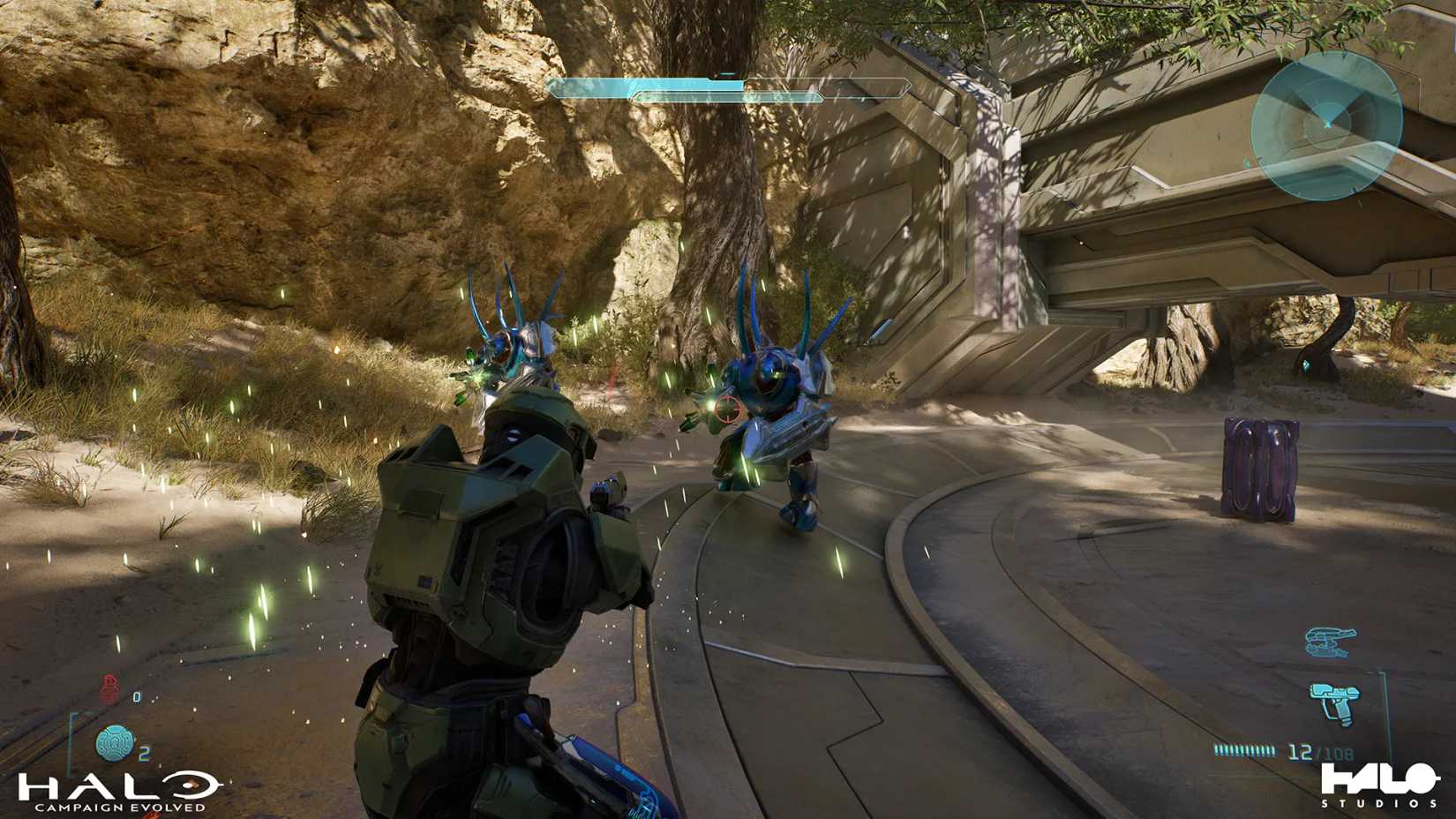 Third-person combat in Halo: The Campaign evolved