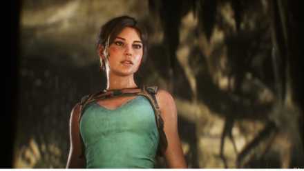 Lara Croft looks for treasure in Tomb Raider: Legacy of Atlantis.