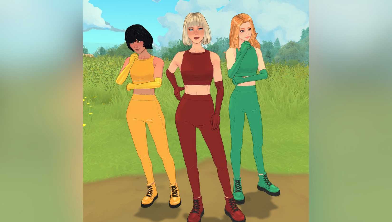 Totally Spies in Paralives by Individual-Blood7599 on reddit