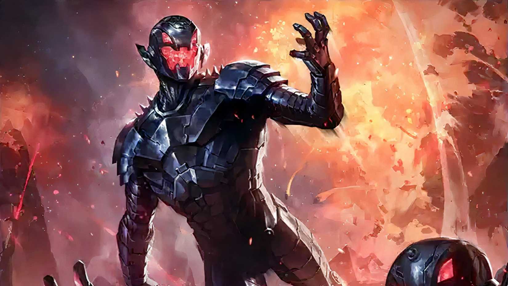Ultron Marvel MTG artwork.